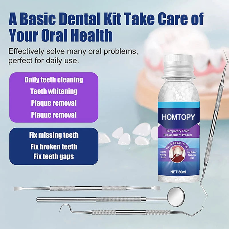 Temporary Tooth Repair Kit