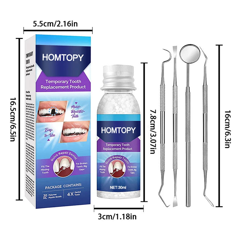 Temporary Tooth Repair Kit
